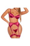 AJGRHE Lingerie Femme Sexy Ensembl Ensemble Coquin Sexy sous-VêTements Amusants pour Femmes Voir à Travers Les Sexy Ensemble 