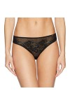 Gossard 13006 Glossies String en Dentelle Bleu Canard Large
