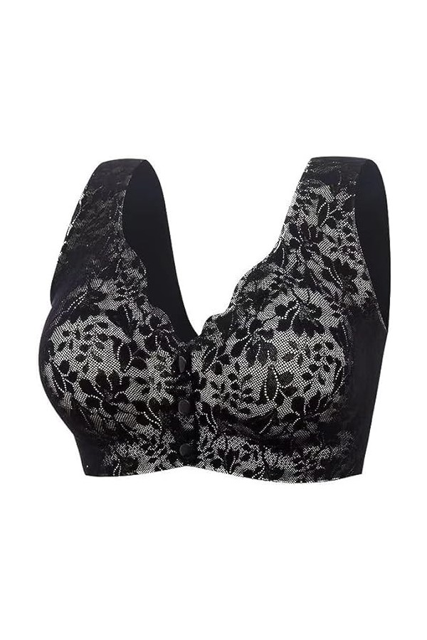 Lamious Zero Feel Dentelle Soutien-Gorge à Fermeture Avant à Couverture Complète, Soutien-Gorge à Fermeture Avant Lamious, Re