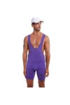 OLIns Hommes Lutte Singlet Justaucorps Combinaisons Jarretelles Bodywear Nounours érotiques sous-vêtements Color:Purple,Size