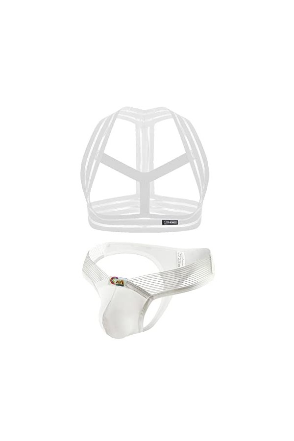 SKFLABOOF Ficelle Slip Homme Ouverte Transparent Boxer Dentelle Erotique Moulant Tanga Chic Costume Gay Lingerie Sexy Hot Ext