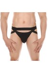 SKFLABOOF Erotique String Homme Ouverte Ficelle Costume Extra Light Moulant Chic Slip Transparent Boxer Coquin Lingerie Sexy 