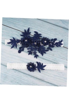 GALPADA 4 Pcs Ceinture De Mariée Ceinture Élastique Pour Femmes Costumes Pour Femmes Costume De Bal Blanc Jarretière De Maria