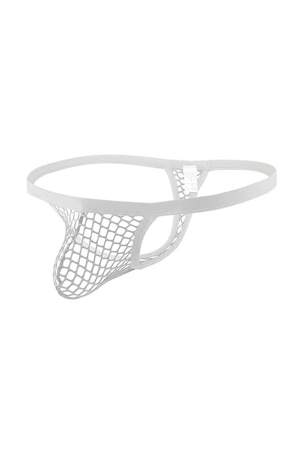 GUETTO sous-vêtements Sexy Transparents pour Hommes, Tongs en Maille, Vêtements De Nuit pour Amoureux, Bretelles Érotiques po