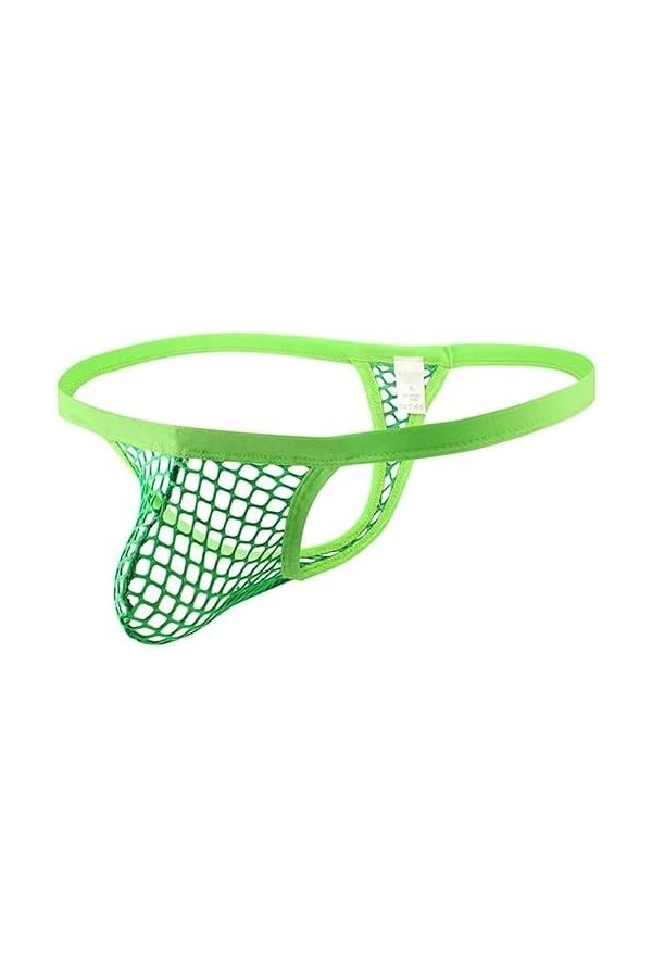 GUETTO sous-vêtements Sexy Transparents pour Hommes, Tongs en Maille, Vêtements De Nuit pour Amoureux, Bretelles Érotiques po