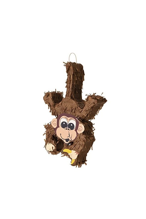 Smiffys 52719 Singe Piñata Mixte Enfant, Marron, Taille Unique