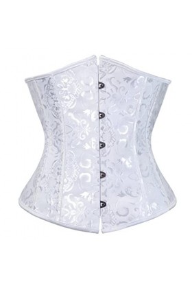 CHOUBAGUAI Corset pour femme - Mini corset sous la poitrine - Corset gainant - Bustiers - Haut dentraînement - Grande taille