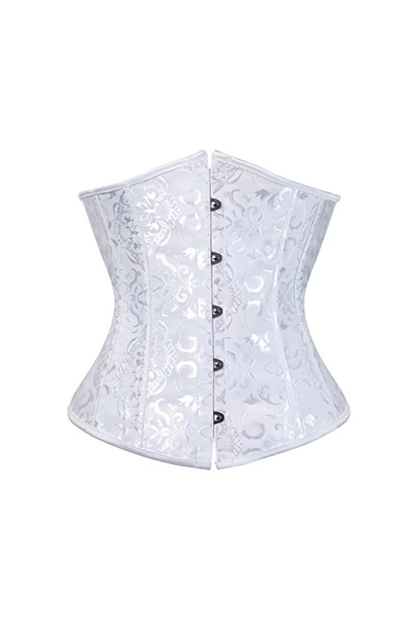 CHOUBAGUAI Corset pour femme - Mini corset sous la poitrine - Corset gainant - Bustiers - Haut dentraînement - Grande taille