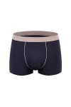 Boxer XL en Coton for Hommes, sous-vêtements Respirants 3D sans Couture, Boxer Sexy for Jeunes, 3 Pièces Color : Black, Size