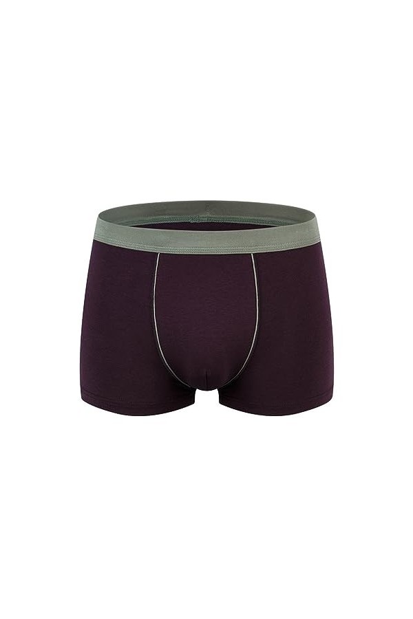 Boxer XL en Coton for Hommes, sous-vêtements Respirants 3D sans Couture, Boxer Sexy for Jeunes, 3 Pièces Color : Black, Size