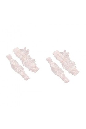 SOIMISS 2 Paires De Jarretelles De Mariée en Dentelle Jarretelles Confortables Jarretelles en Dentelle Extensible Jarretelles