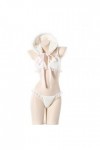 Générique Costume Cosplay Sexy Femme, Ensemble Lingerie Jeu de Rôle, Body Babydoll Sous-Vêtements Uniforme Lapin 2370 