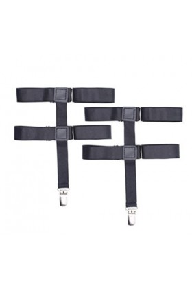 TRENIS Porte-jarretelles femme Goth Chaussette Porte-jarretelles sans bretelles Bas Jarretelles clip de jambe