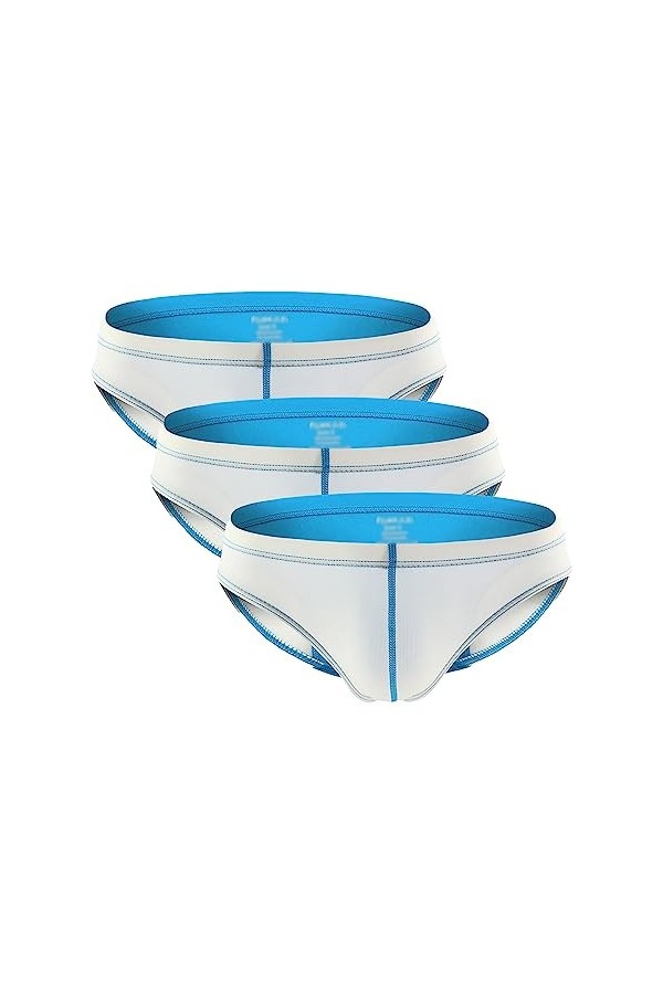 JEShifangjiusu Culotte Masculine à Poche Convexe Stylish Hip Briefs String DéTé Respirant Et Confortable Ice Silk Sexy Low R