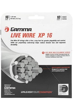 Gamma TNT2 Touch 1.32mm Tennis String Set