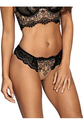 Axami G-string V-9068 – Lingerie sexy., Noir , M