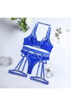 ASZO 5 pièces Mesh Lingerie Sexy Femmes Luxe Designer sous-vêtements Sexy Hollow Out Bra Culotte Set avec Deluxe Erotic Packa