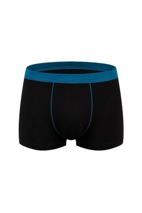 Boxer XL en Coton for Hommes, sous-vêtements Respirants 3D sans Couture, Boxer Sexy for Jeunes, 3 Pièces Color : Black, Size