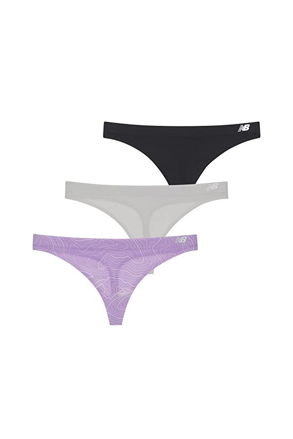 New Balance Lot de 3 Slips Respiration pour Femme - - X-Large