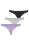 New Balance Lot de 3 Slips Respiration pour Femme - - X-Large
