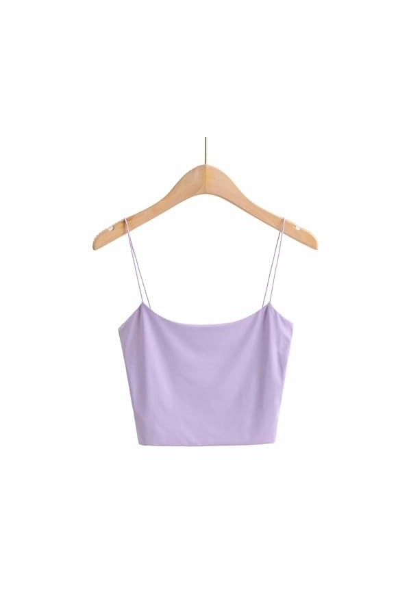 IVYARD Style européen et américain Sexy Grand col en U Style Court Nombril Porte-Jarretelles pour Femmes Printemps et été Nou