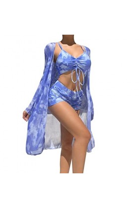 Zannycn Ensemble de lingerie sexy pour femme - Ensemble de sous-vêtements - Tenue érotique - Soutien-gorge et culotte - Tenue