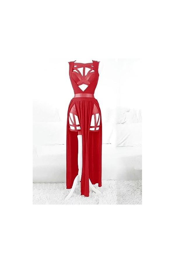 CHOUBAGUAI Nouveau 3 pièces Ensembles Femmes&nbsp;&nbsp;&nbsp;Robe avec Coussinets de Poitrine Gothique Sexy&nbsp;&nbsp;&nbsp;érotique Lingeries Tenue de f