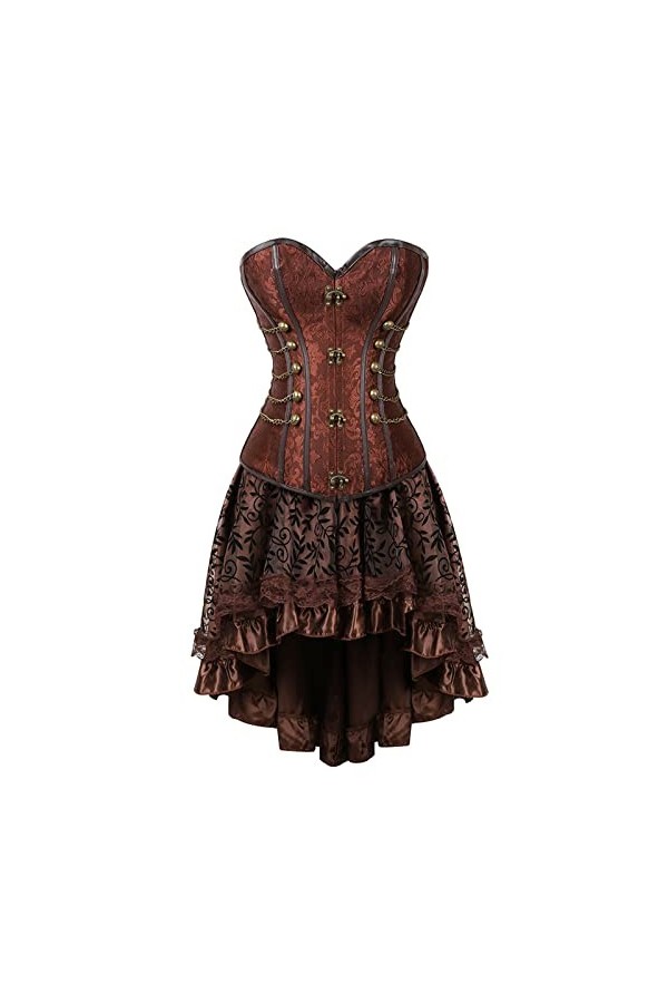 T-shirt viking pour homme et femme au Moyen Âge pour lautomne Tutu Dredd médiéval gothique rétro solide à manches longues Ro