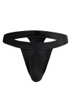 Big Man String et String Large Taille Ceinture Homme Pénis Poche sous-Vêtements Respirant Gay Sexy Bikini Briefs Color : Gra