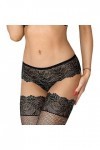 Axami Femmes Slip Dentelle V-8265, Noir,M