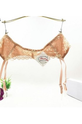 CHOUBAGUAI sous-vêtements Sexy pour Femmes, Grande Taille en Dentelle, Porte-Jarretelles Sexy en Dentelle, Bretelles Transpar