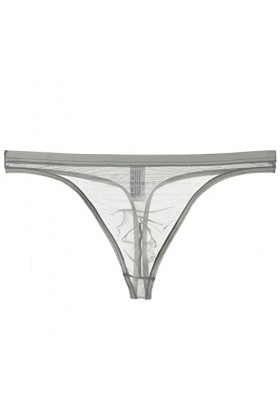 sous-Vêtements en Coton Respirant pour Hommes sous-vêtements for Hommes Sexy Gaze Transparente Hommes Bikini String String So