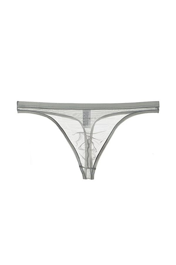 sous-Vêtements en Coton Respirant pour Hommes sous-vêtements for Hommes Sexy Gaze Transparente Hommes Bikini String String So