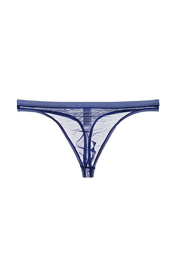 sous-Vêtements en Coton Respirant pour Hommes sous-vêtements for Hommes Sexy Gaze Transparente Hommes Bikini String String So
