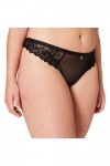 Aubade Tanga pour Femme Femme Passion Noir 44 Taille FR: 5 