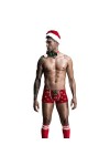 Ensemble de Lingerie de Noël pour Hommes Tenues de Jeu Rôle Vêtements de Nuit pour Hommes Costumes Dhalloween Costume de Fli