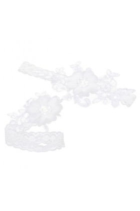 ifundom 1 Paire Accessoires De Mariée Accessoires De Mariée Accessoire De Mariée Jambe Bande Jambe Ceinture Sangle De Jambe J