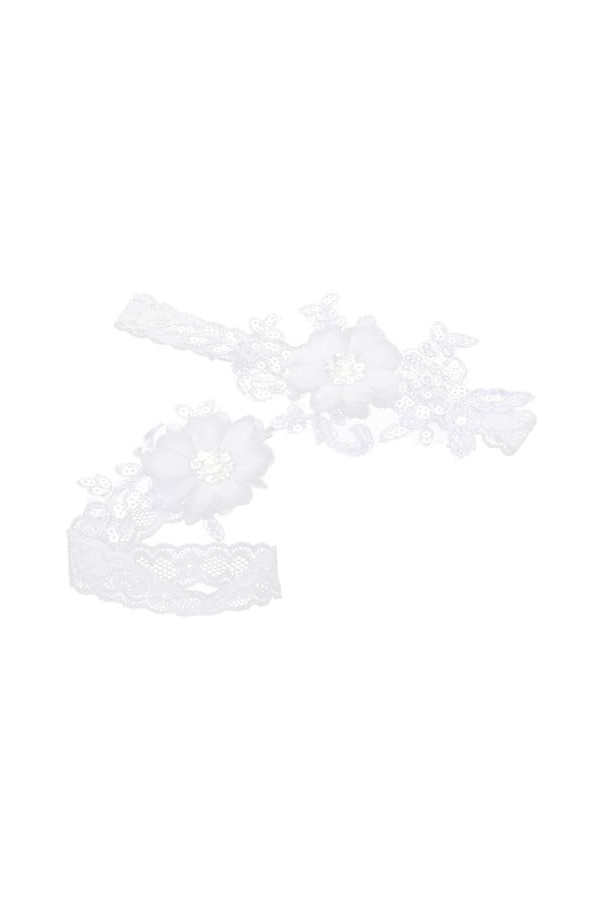 ifundom 1 Paire Accessoires De Mariée Accessoires De Mariée Accessoire De Mariée Jambe Bande Jambe Ceinture Sangle De Jambe J