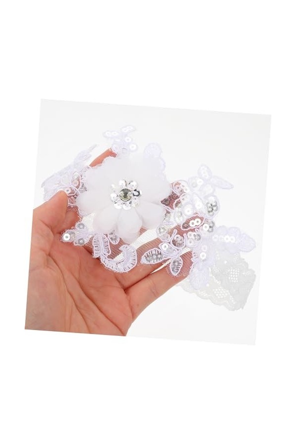 ifundom 1 Paire Accessoires De Mariée Accessoires De Mariée Accessoire De Mariée Jambe Bande Jambe Ceinture Sangle De Jambe J