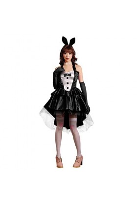 ZYPAINIY Robe de lapin sexy pour femme - Robe de lapin sexy de qualité supérieure - Costume de cosplay - Vêtements gothiques 