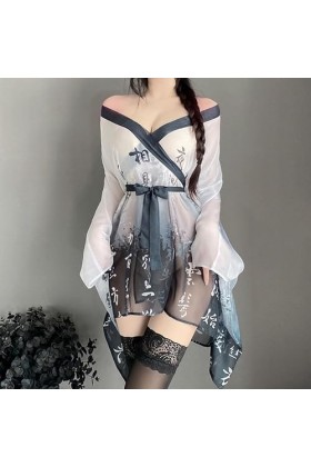 MEGAHERZ Lingerie érotique deuxième yuan cosplay uniforme anime tentation jeu de rôle gratuit off combinaison combinaison mou