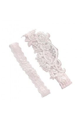 ifundom 2 Paires De Jarretières De Mariage Jarretière De Mariée Jarretières pour Mariée Mariage Jarretière De Mariée Porte-Ja