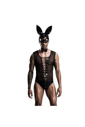 WSZJLN Lingerie sexy pour homme, tenue de strip-teaseuse, vêtements de danse, lapin, garçon, costumes de jeu de rôle pour sex
