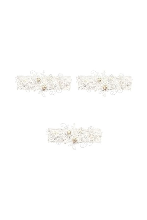 SOIMISS 2 Pièces Souvenirs pour Le Mariage Para Jarretière Élégante Femme Jarretière Jarretière De Mariée Jarretières De Mari