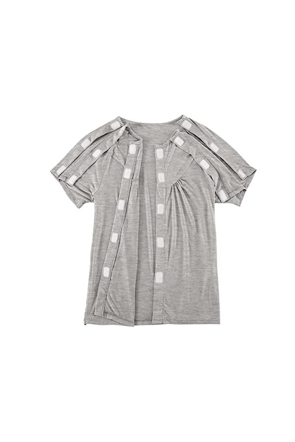 YpingLonk Les vêtements sont faciles à Mettre et à enlever pour Les Personnes âgées lit après Une Fracture en été. Robes pour