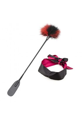 H+Y4T35D4TR Plumes à Fourrure et Ruban satiné élégant