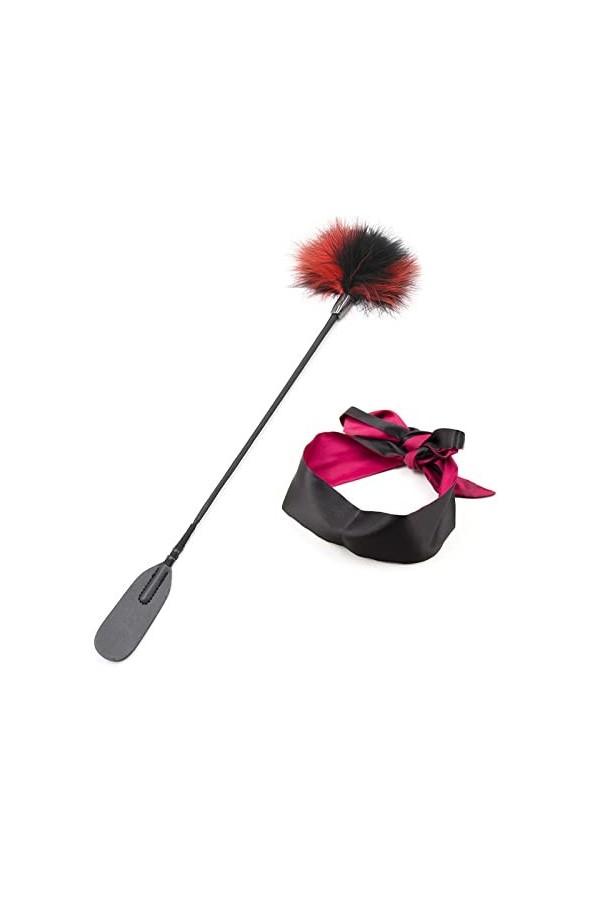 H+Y4T35D4TR Plumes à Fourrure et Ruban satiné élégant