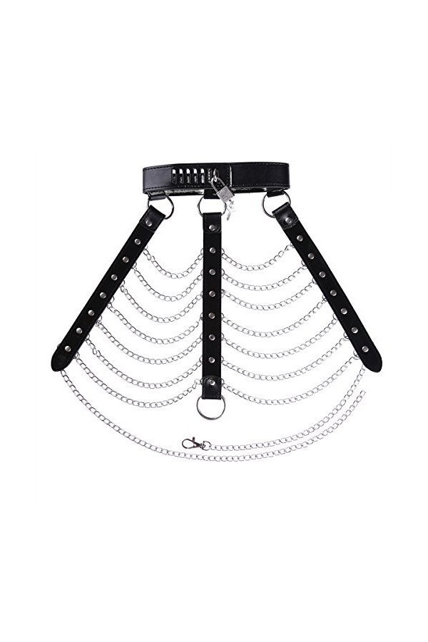 Harnais de Poitrine Femme Sexy Soutien-Gorge Sein Nu Sexy Ouvert Body Bandage Punk Ensemble Lingerie, Vêtement de Nuit Bra Co