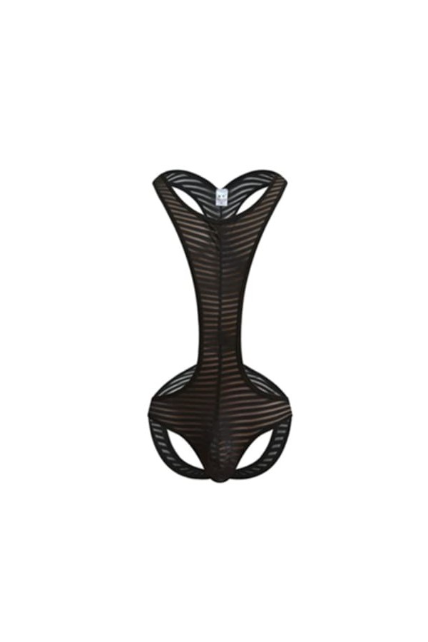 OLIns Homme Mankini Bulge Pouch Combinaison Bodysuit Lingerie Érotique Tempt Bar Pour Color:Yellow,Size:S 