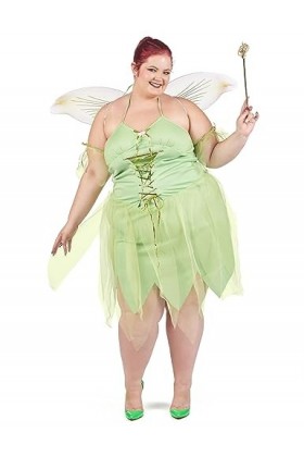 DEGUISE TOI - Déguisement grande taille fée verte sexy femme - XXL